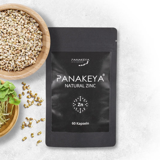 PANAKEYA® Natural Zinc – Nahrungsergänzungsmittel (60 Kapseln)